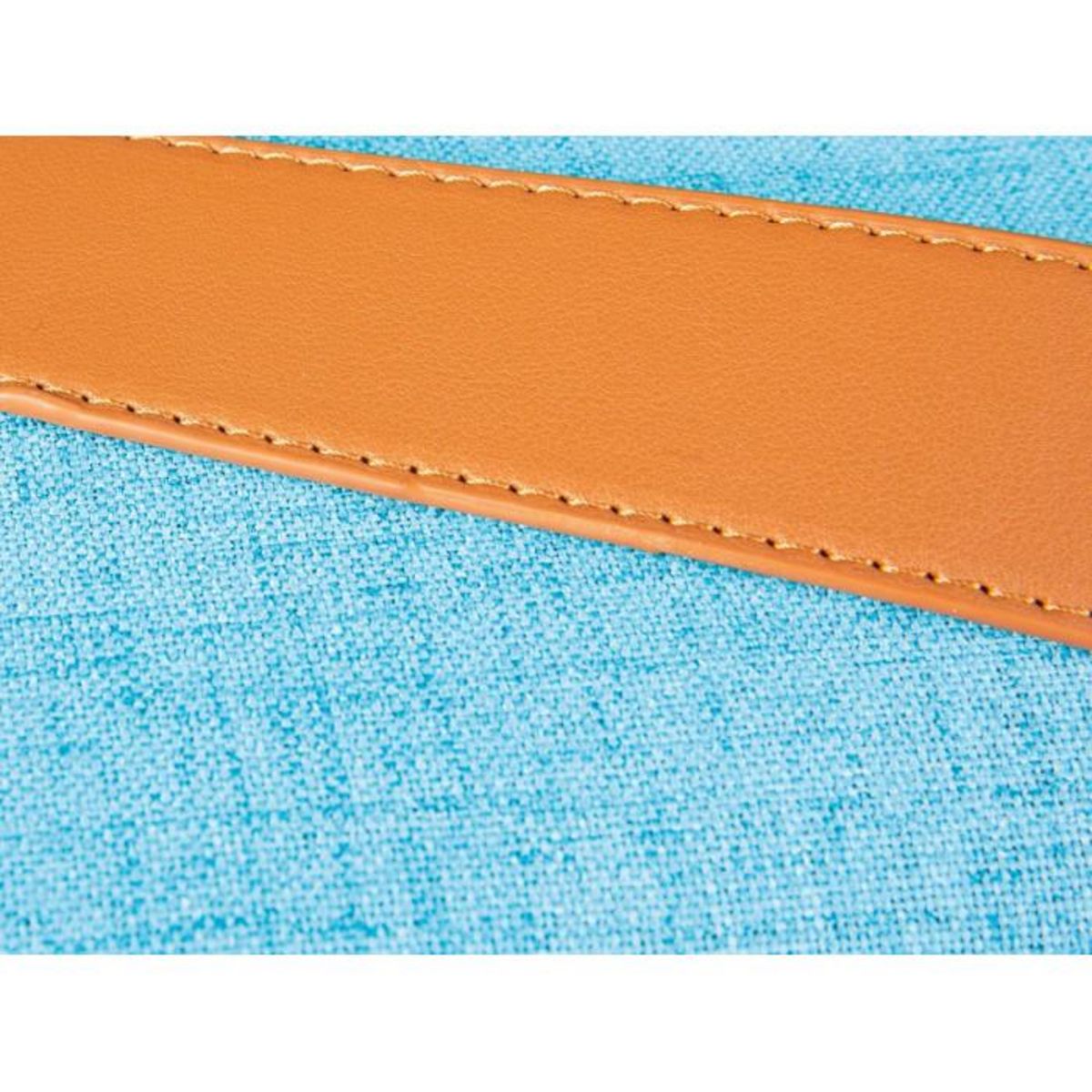 Paris Prix Pouf de Rangement à Anse  Dumont  42cm Turquoise