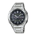 CASIO CASIO - Montre en acier inoxydable - WAVECEPTOR - Gris
