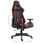 Voir la diapositive 6 : VIDAXL Chaise de jeu pivotante Rouge PVC