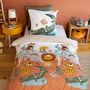 Voir la diapositive 2 : COTE DECO Parure de lit enfant Savane - 100% coton 57 fils/cm² - 140 x 200 cm