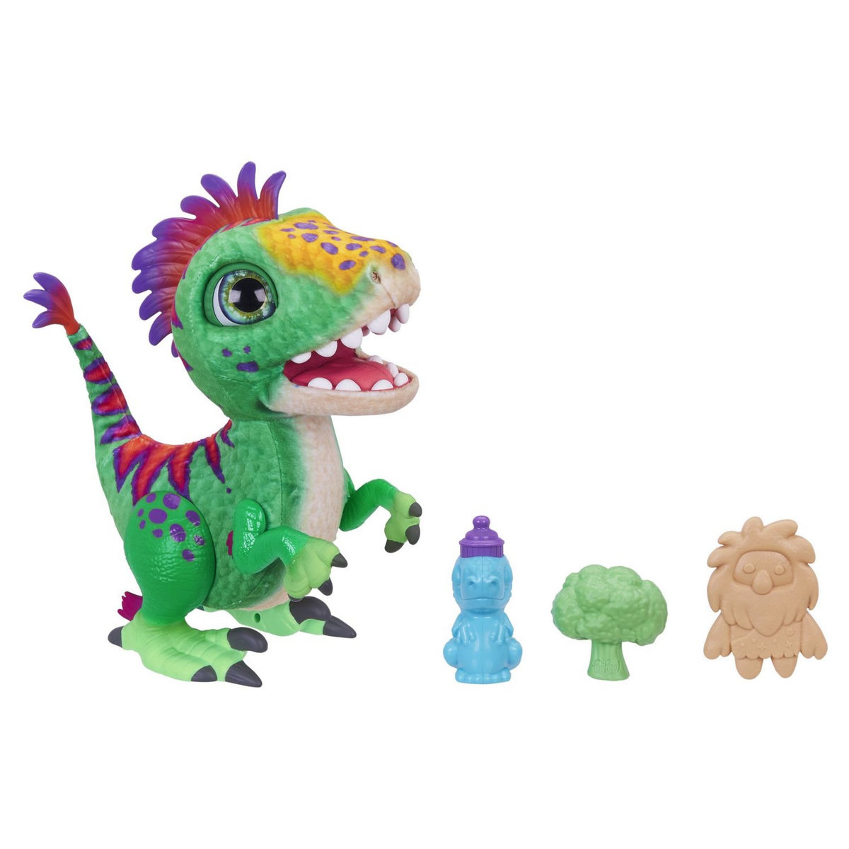 HASBRO Peluche interactive Régalorex Dino FurReal Friends