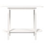 Voir la diapositive 5 : VIDAXL Table console Blanc 110x40x80 cm Bois massif de pin