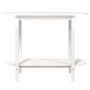 Voir la diapositive 5 : VIDAXL Table console Blanc 110x40x80 cm Bois massif de pin