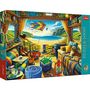 Voir la diapositive 2 : Trefl Puzzle 1000 pièces Premium Plus : Van Life