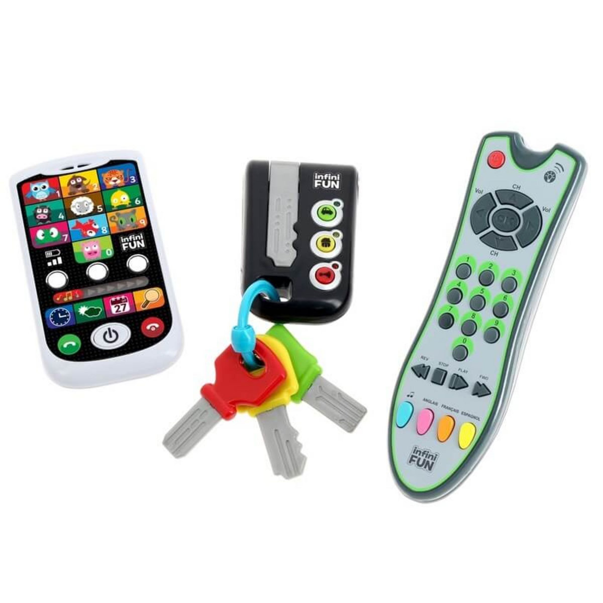 INFINIFUN Tech Too - Coffret Télécommande + Clé + Smartphone