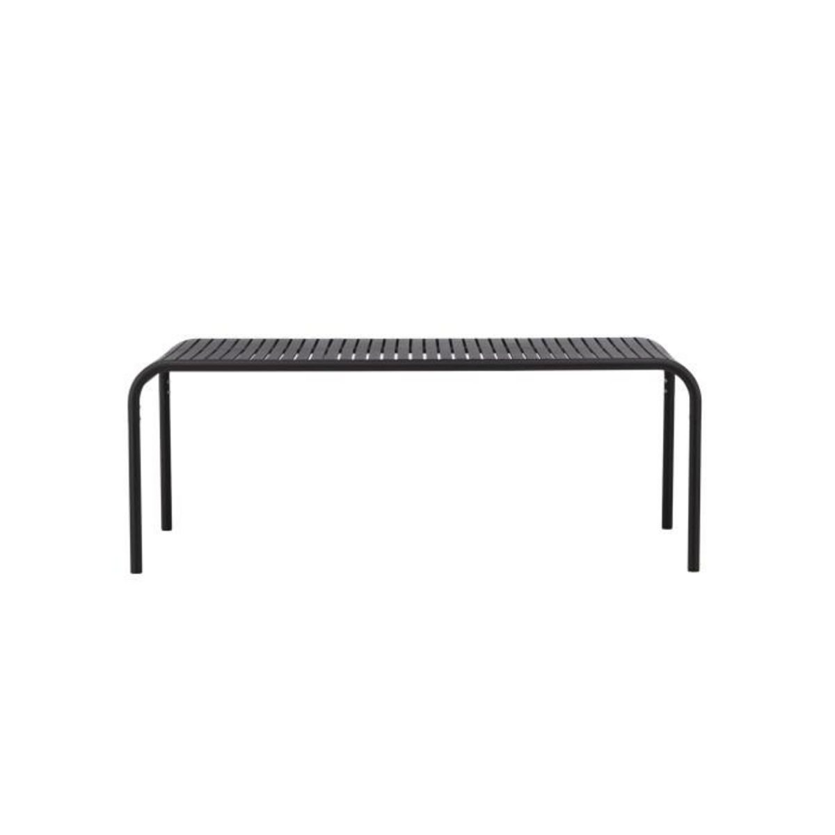 Paris Prix Table de Jardin Design  Borneo  200cm Noir