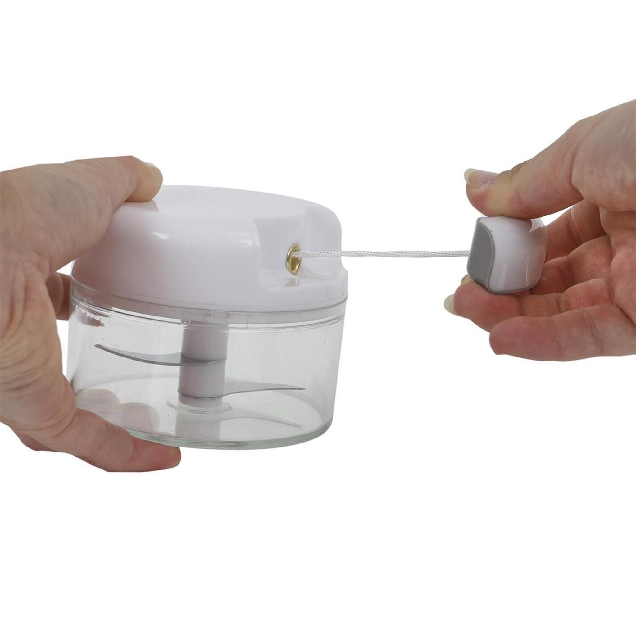 Voir la diapositive 3 : COOK CONCEPT Mini Hachoir  Manuel  9cm Blanc