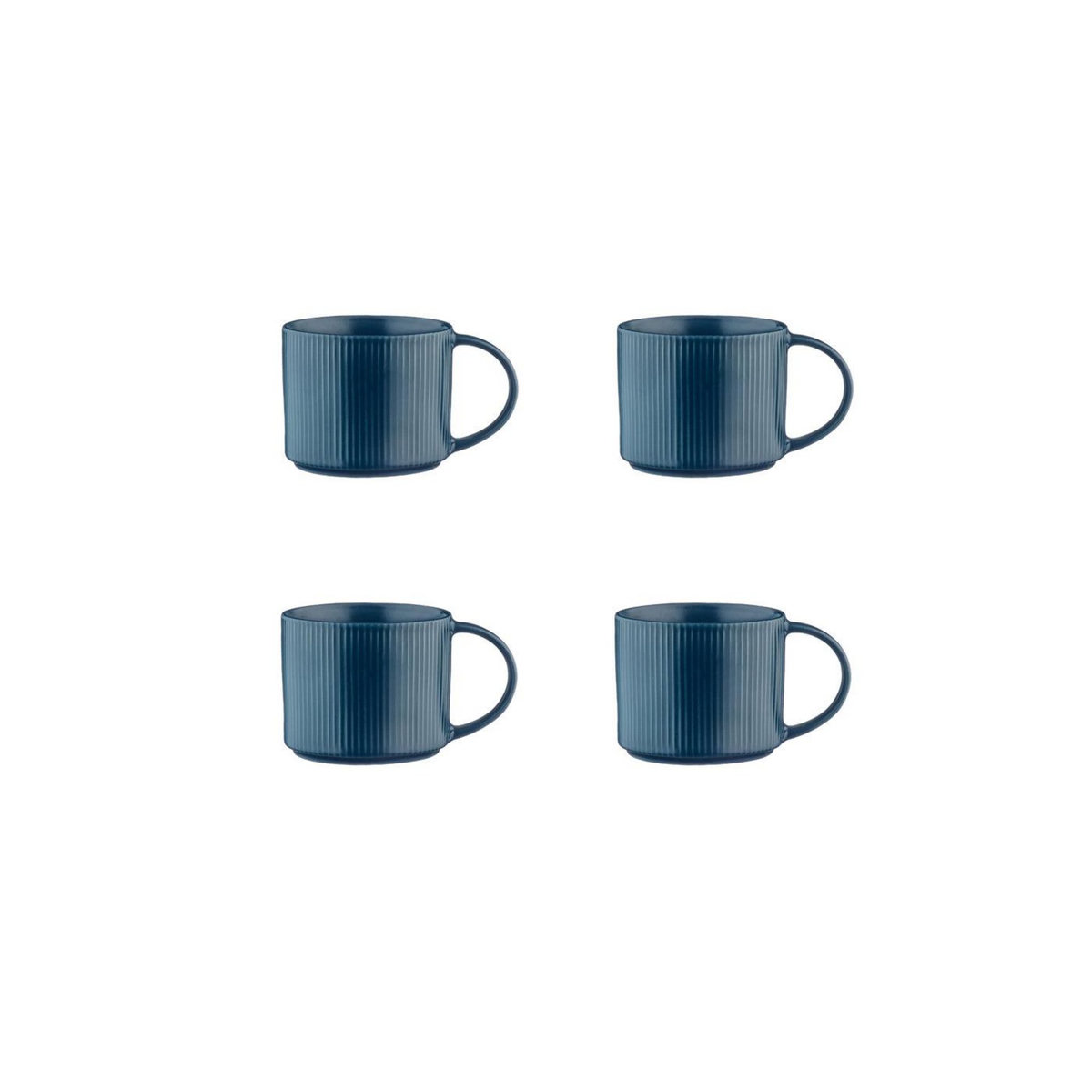 BJORN Mug SCANDI 50cl - 4 pièces - Marine