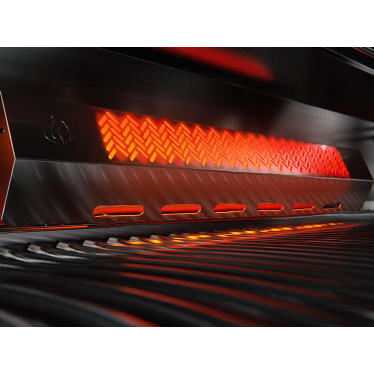 NAPOLEON Barbecue à gaz encastrable Prestige Pro 500 inox 3 brûleurs + Sizzle Zone + brûleur arrière - Napoleon