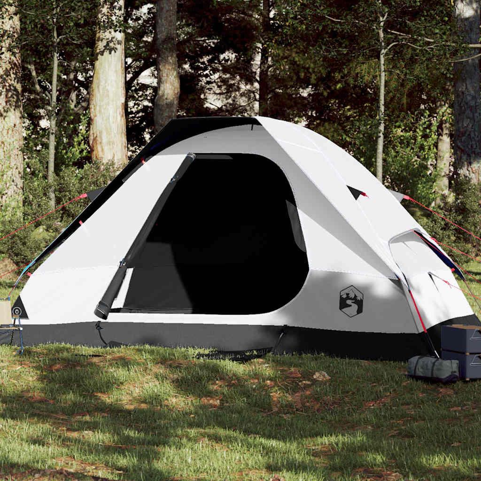 VIDAXL Tente familiale a dome 6 personnes tissu occultant impermeable