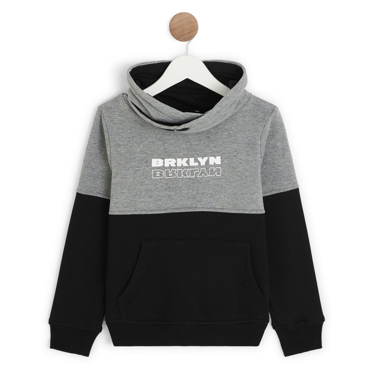 IN EXTENSO Sweat col snood garçon