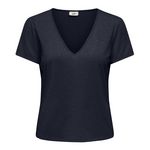 JACQUELINE DE YONG T  hirt  Femme JDY Dora. Coloris disponibles : Bleu