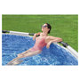 Voir la diapositive 3 : BESTWAY Piscine tubulaire ronde - Blanche - 3,96 x 1,22 m - Steel Pro Max™