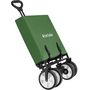 Voir la diapositive 6 : tectake Chariot pliable avec poignée téléscopique vert