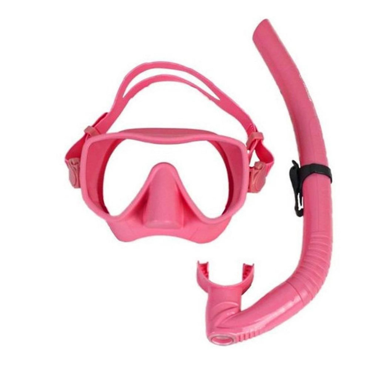 BEUCHAT Kit masque et tuba adulte Beuchat rose fushia – Modèle  209409
