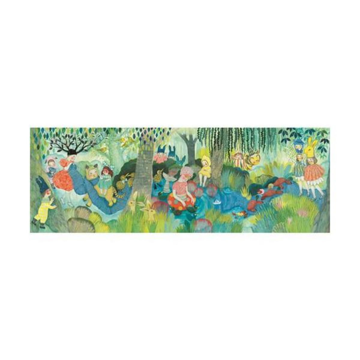 Djeco Puzzle enfant 350 pièces Djeco River Party