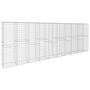 Voir la diapositive 2 : VIDAXL Mur en gabion avec couvercle Acier galvanise 600 x 50 x 200 cm
