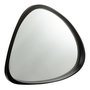 Voir la diapositive 1 : Paris Prix Miroir Mural en Verre Design  Giles  99cm Noir