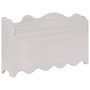 Voir la diapositive 4 : VIDAXL Porte-manteau mural Blanc 50x10x30 cm Bois
