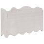 Voir la diapositive 4 : VIDAXL Porte-manteau mural Blanc 50x10x30 cm Bois