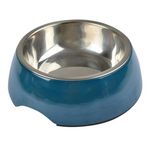 Paris Prix Gamelle pour Chien & Chat  Bol Inox  17cm Emeraude
