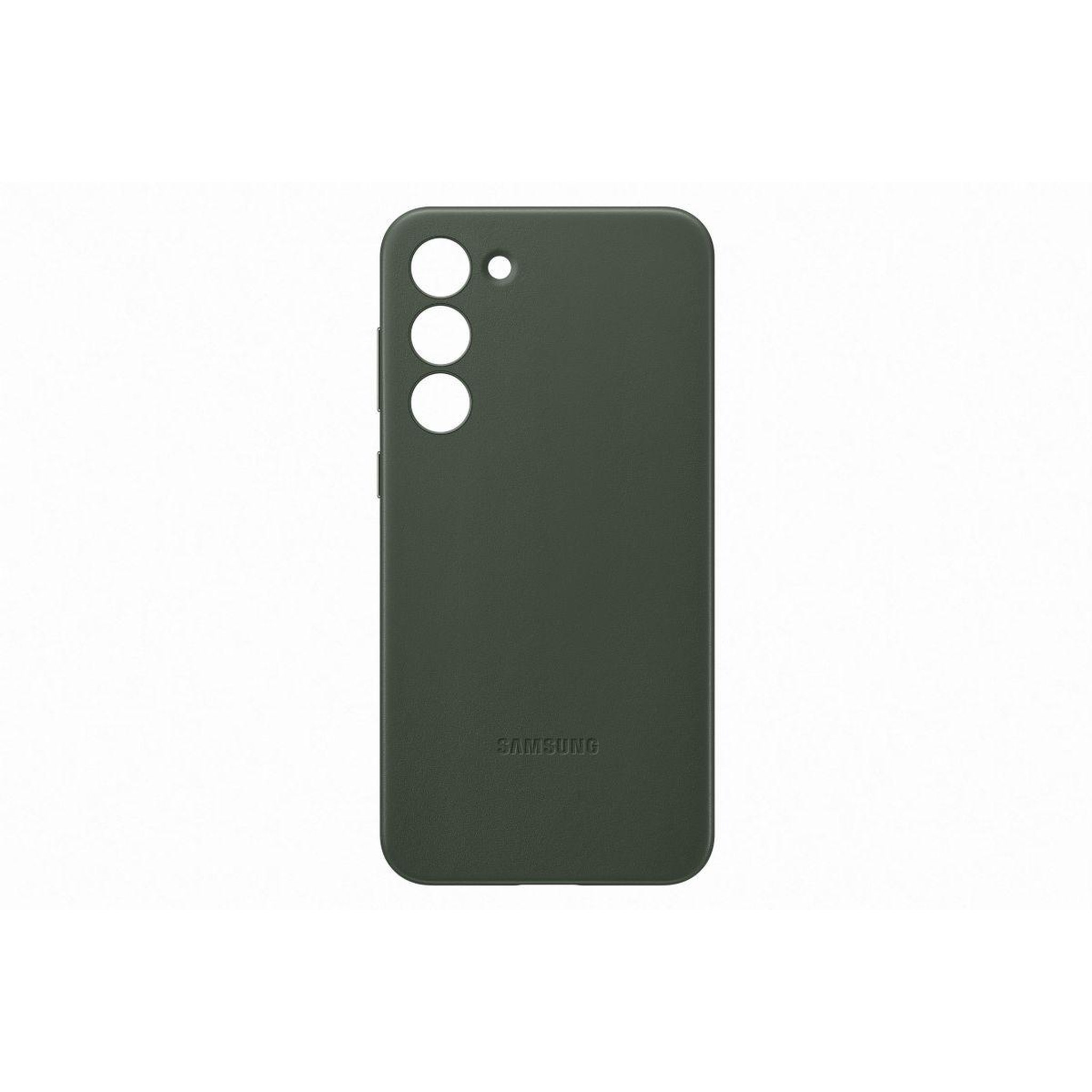 Samsung Coque s23+ cuir vert