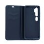 amahousse Housse pour Xiaomi Mi Note 10 folio aspect cuir noir rabat aimanté