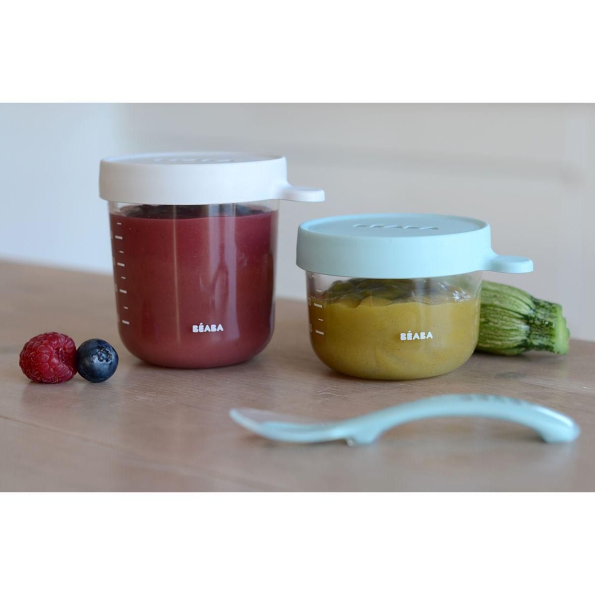 BEABA Pot de conservation verre 250ml light mist