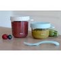Voir la diapositive 4 : BEABA Pot de conservation verre 250ml light mist
