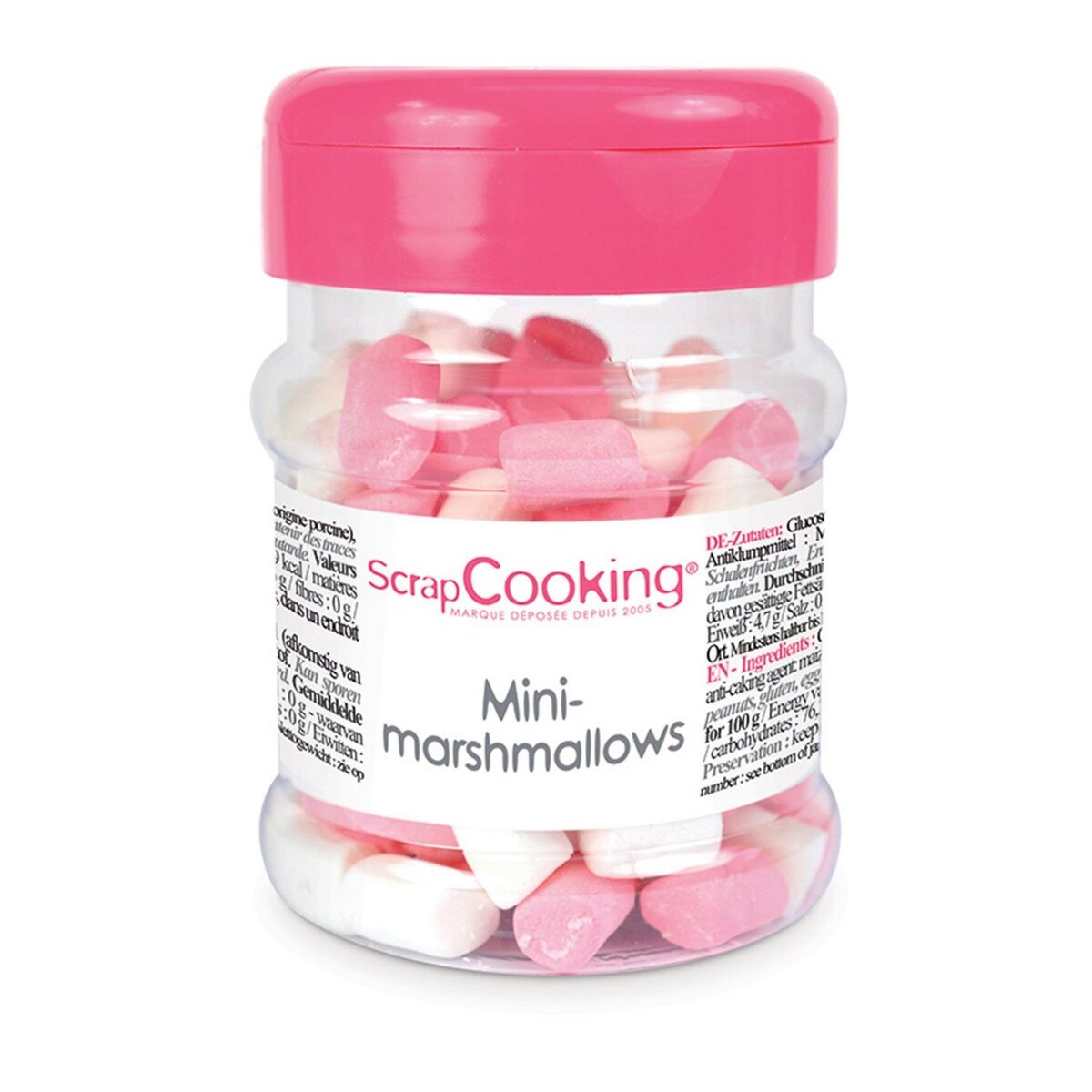 SCRAPCOOKING Pot de mini-marshmallows - 40 g