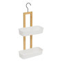 Voir la diapositive 1 : FIVE Serviteur de Douche 2 Niveaux  Natureo  51cm Blanc
