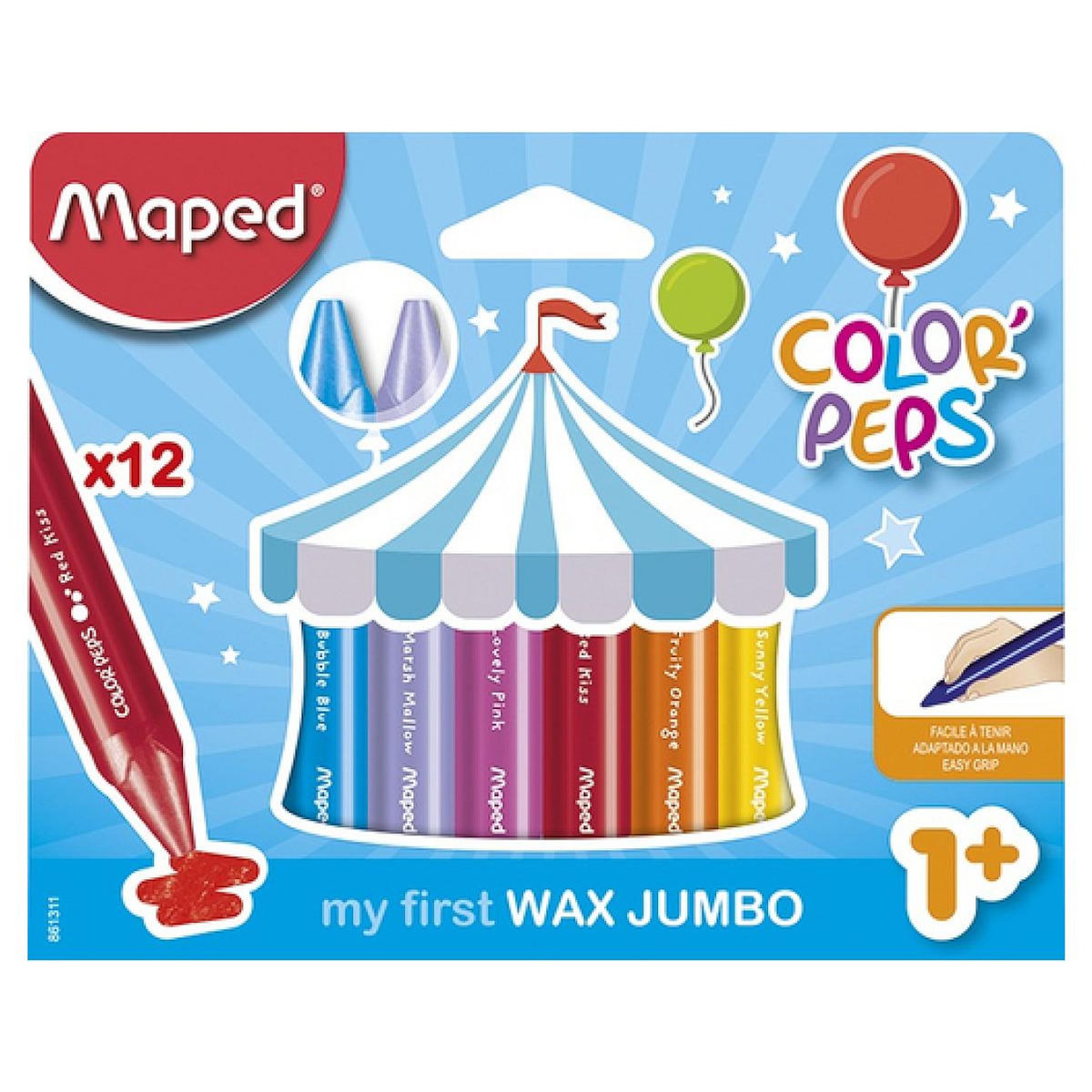 MAPED Mes premiers crayons de cire - My first wax jumbo