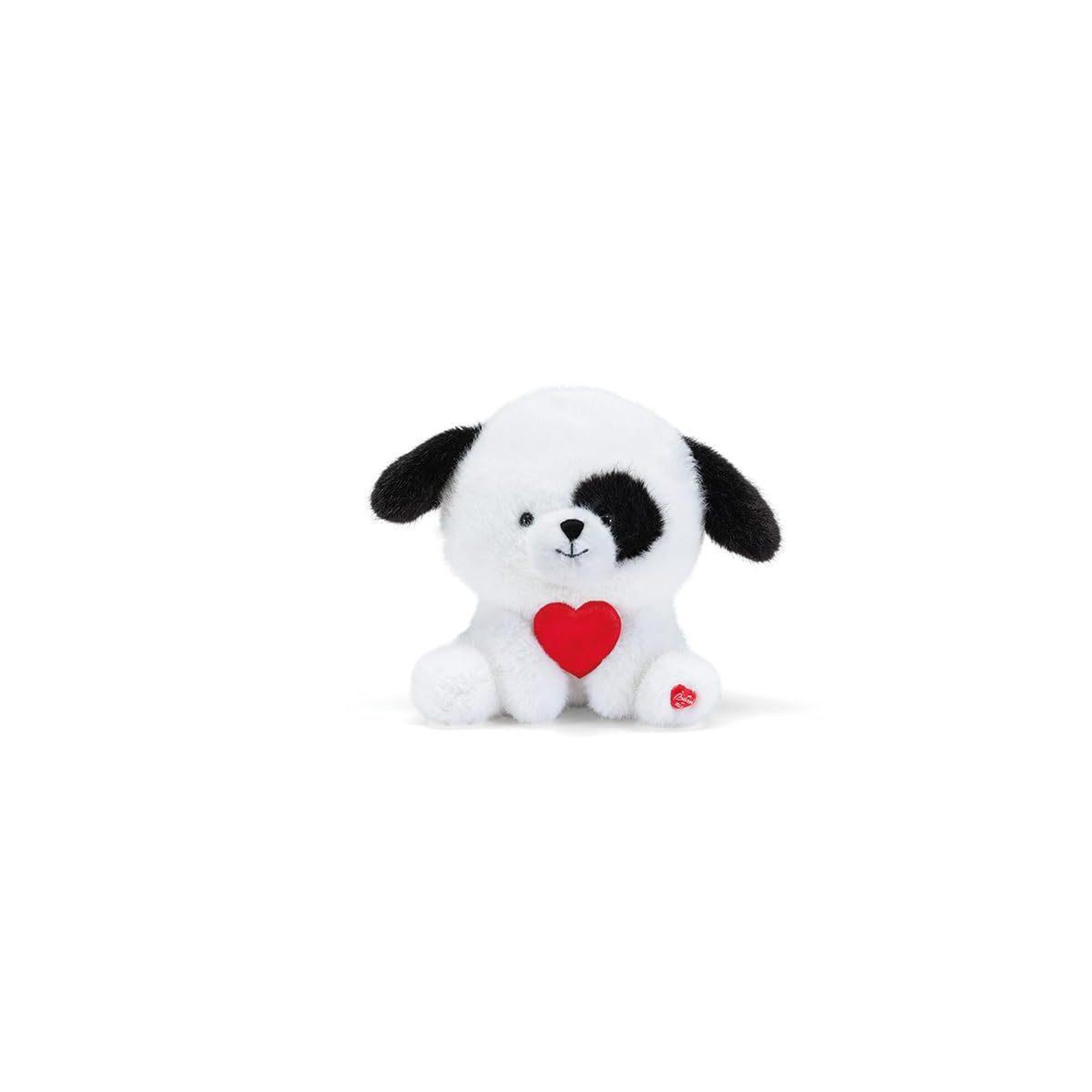 Trudi Peluche chien coeur rouge - taille xs