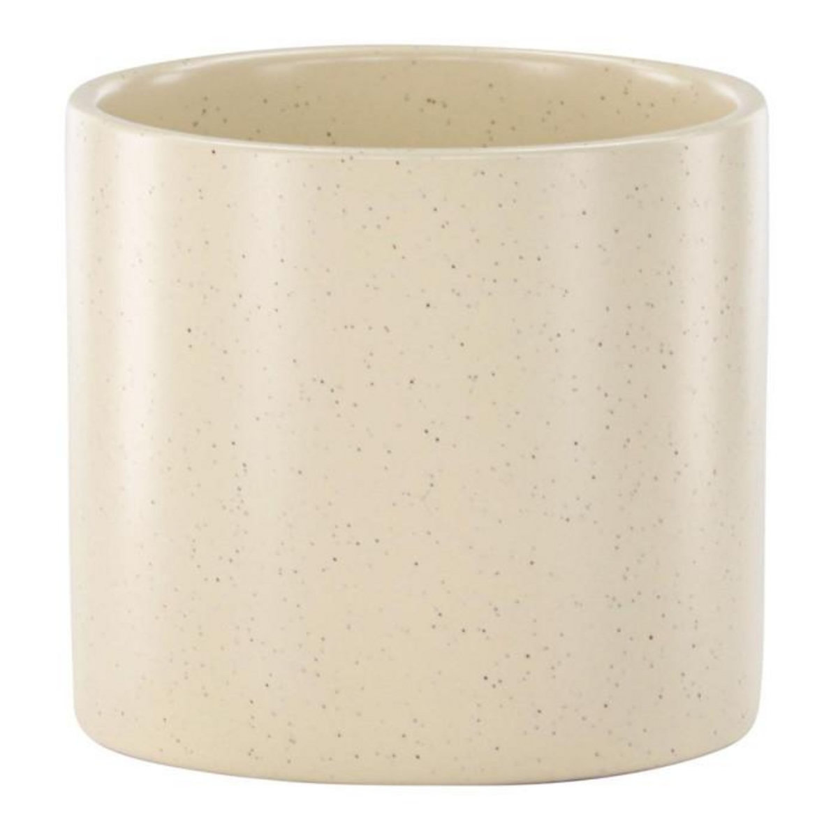 Paris Prix Pot Déco en Céramique  Sane  11cm Beige & Noir