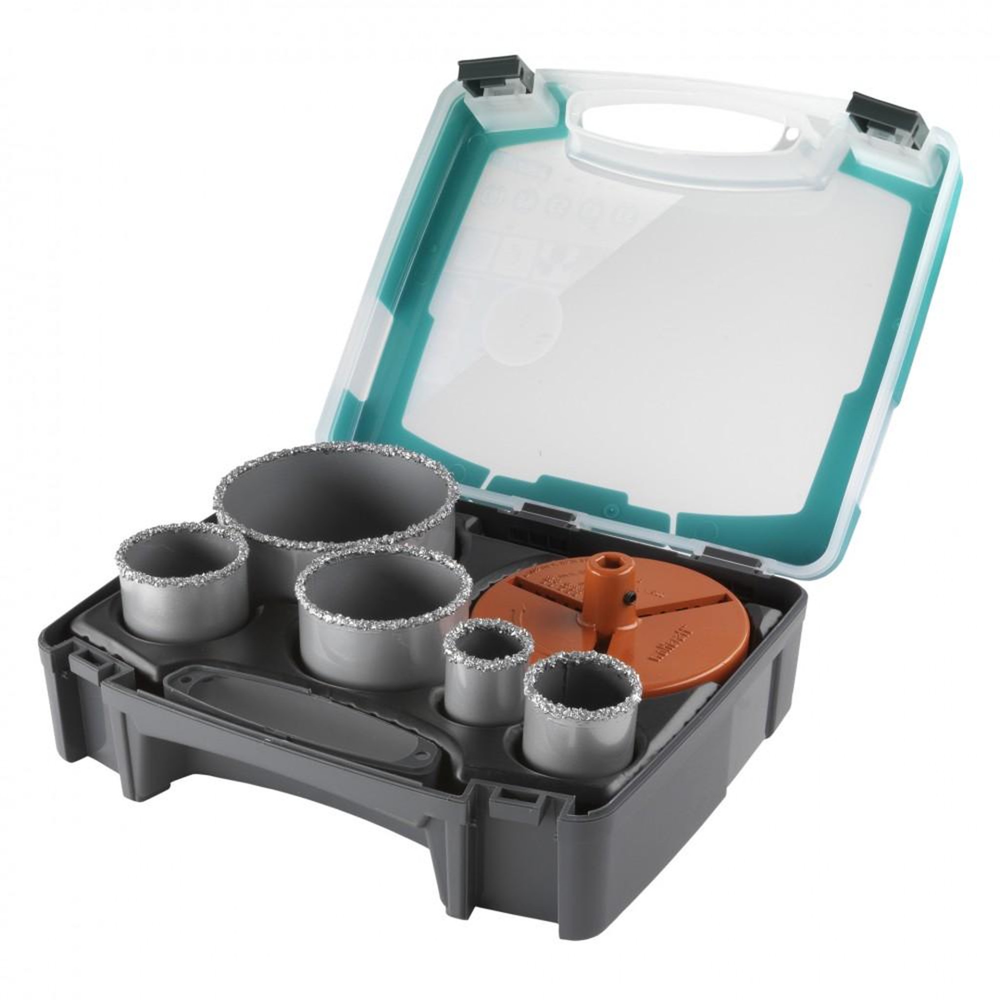 WOLFCRAFT Coffret maçonnerie Diam.33/43/53/68/103 mm WOLFCRAFT
