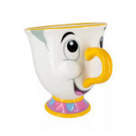 WORLD TRADE & TECHNOLOGIE Mug en Porcelaine Officiel de La Belle et la Bête - Design Élégant et de Haute Qualité