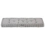 Voir la diapositive 3 : VIDAXL Coussin de plancher de palette Coton 120x40x7 cm Gris