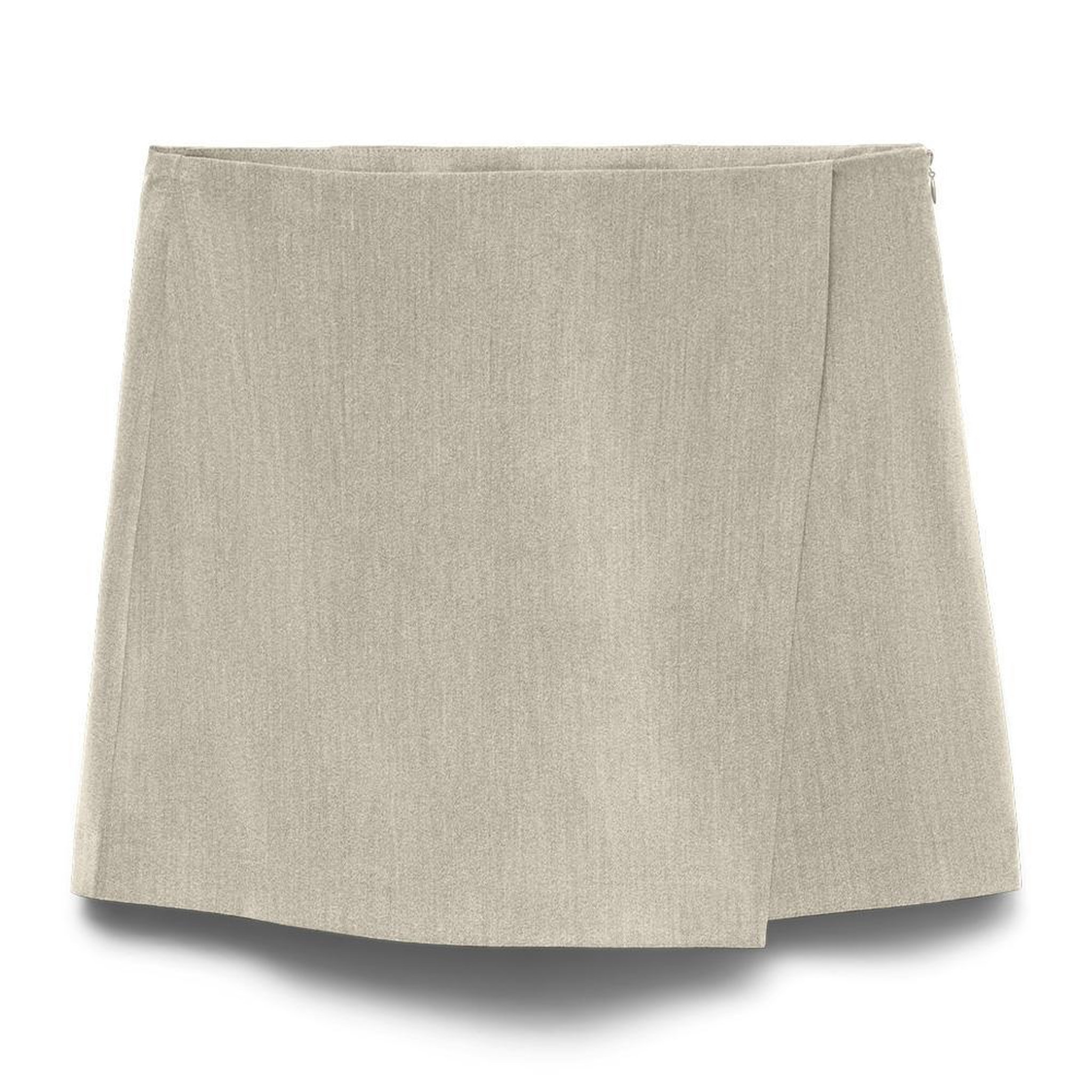 Vero Moda Jupe Short Beige Femme Vero Moda Queenie. Coloris disponibles : Beige