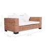 Voir la diapositive 6 : VIDAXL Ensemble de canapes 15 pcs Rotin naturel