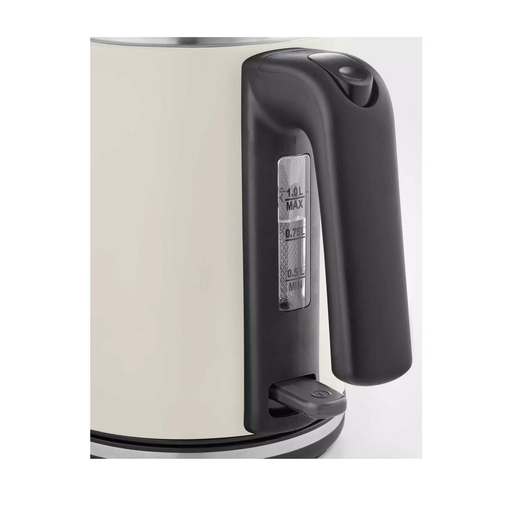 Voir la diapositive 4 : SEVERIN Bouilloire sans fil 1l 2400w inox laqué beige - wk9577