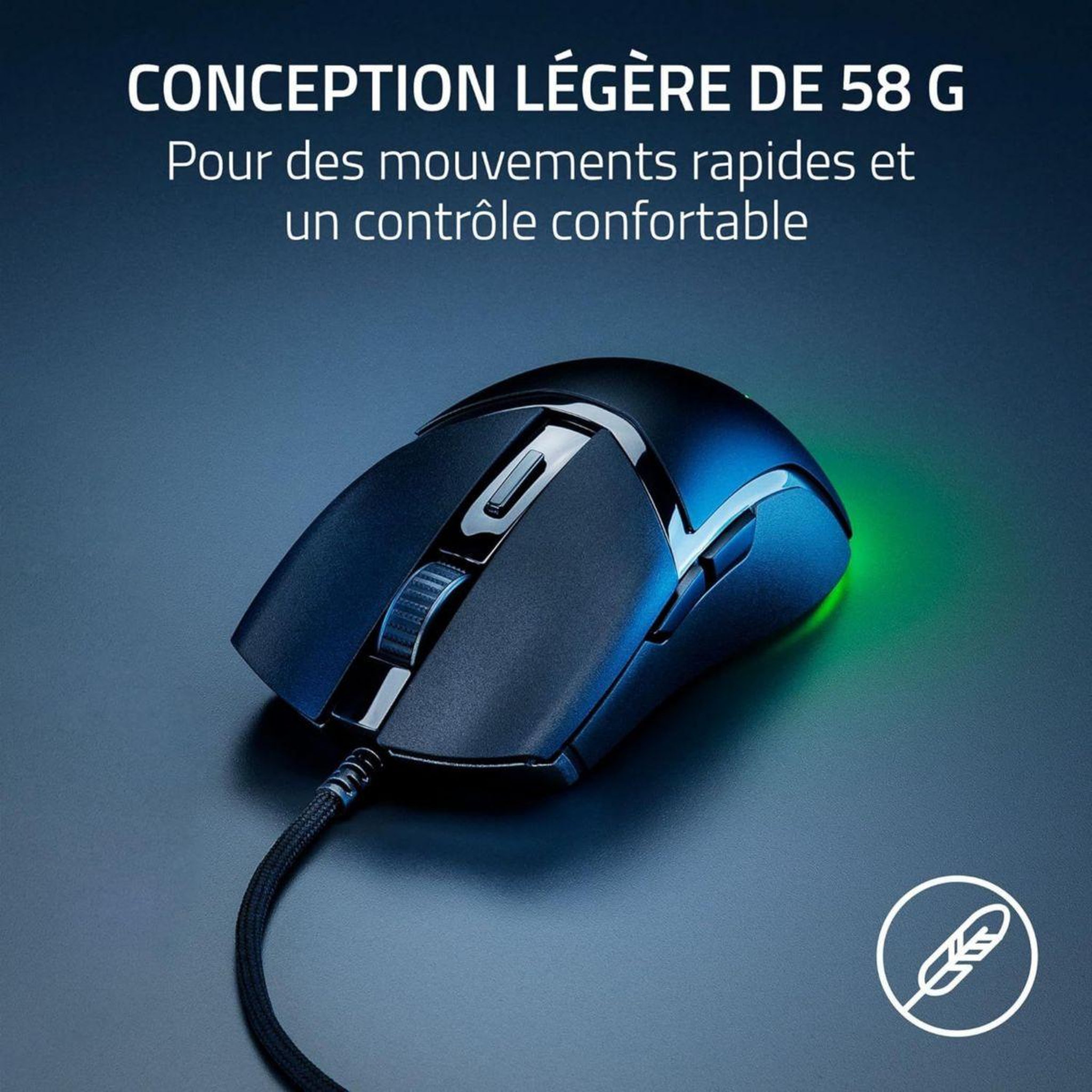 Voir la diapositive 4 : Razer Souris gamer filaire cobra