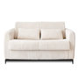 Voir la diapositive 1 : LISA DESIGN Owen - canapé 3 places convertible express couchage quotidien 140 cm matelas 12 cm en velours côtelé grosses côtes