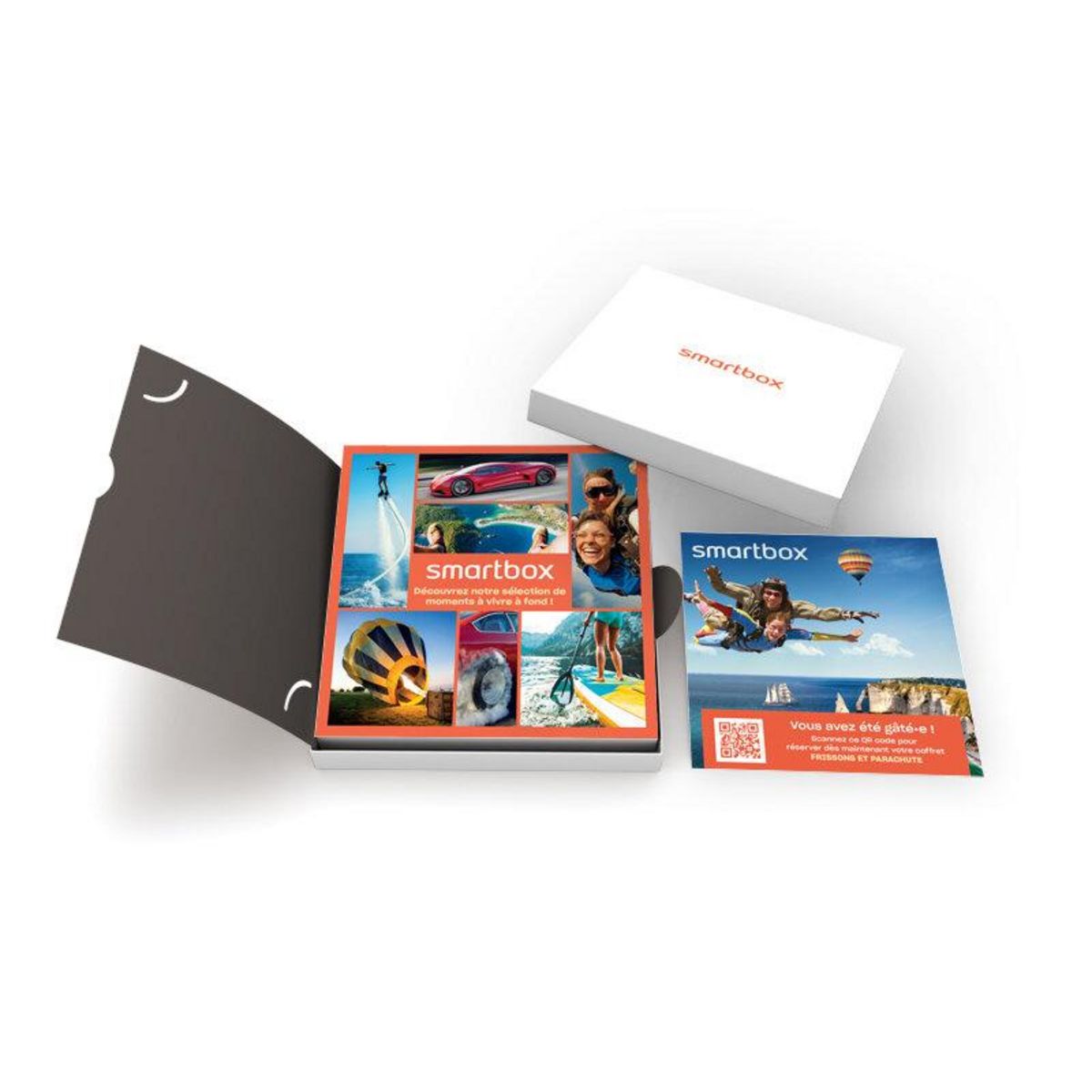 Smartbox Frissons et parachute - Coffret Cadeau Sport & Aventure