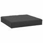 Voir la diapositive 2 : VIDAXL Coussin de palette noir 60x60x8 cm tissu oxford