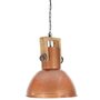 VIDAXL Lampe suspendue industrielle 25 W Cuivre Rond Manguier 42cm E27