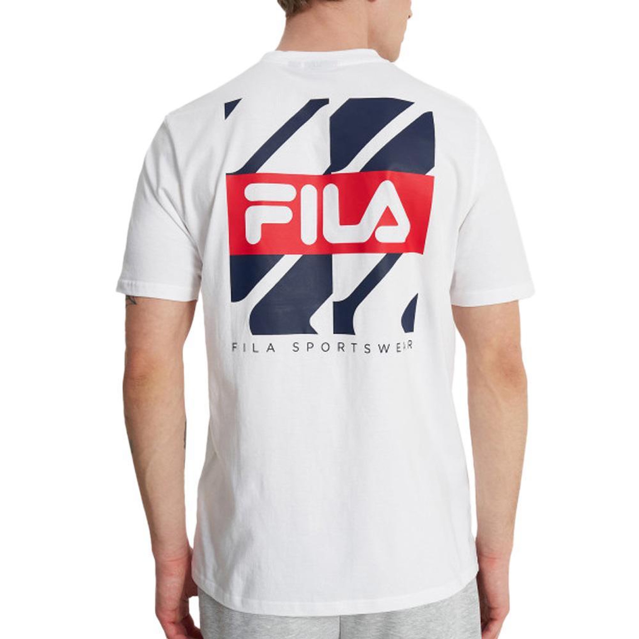 Voir la diapositive 2 : FILA T-shirt Blanc Homme Fila Graphic
