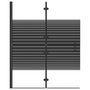 Voir la diapositive 3 : VIDAXL Cabine de douche pliable ESG 100x140 cm Noir
