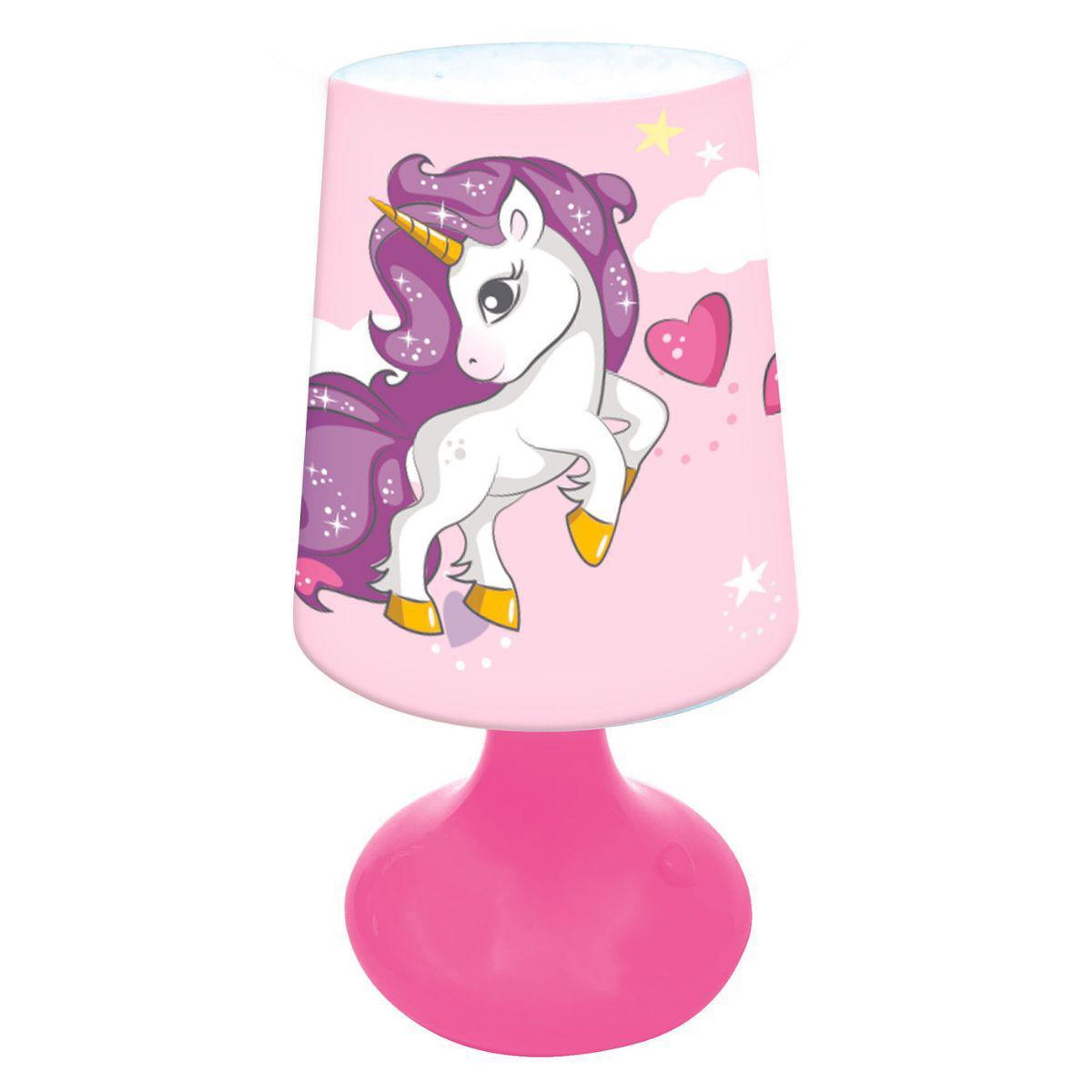 Lexibook Mini lampe de chevet veilleuse sans fil Licorne