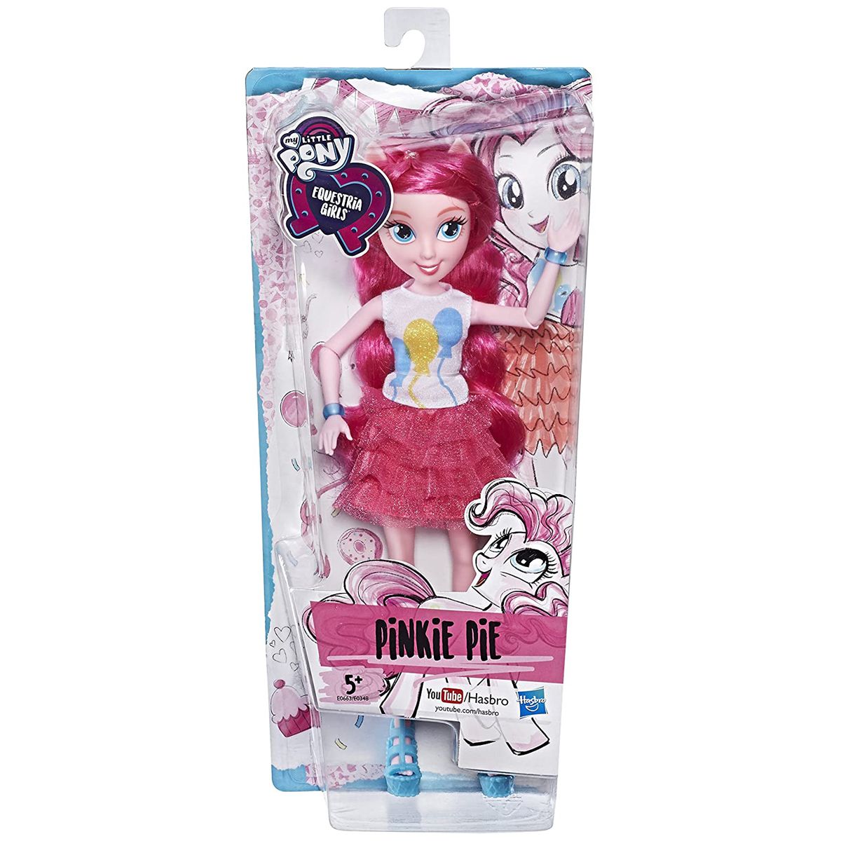 HASBRO Poupée Pinkie Pie My little Pony Equestria 