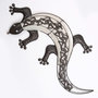 Voir la diapositive 2 : HI HI Applique de jardin solaire LED en forme de gecko